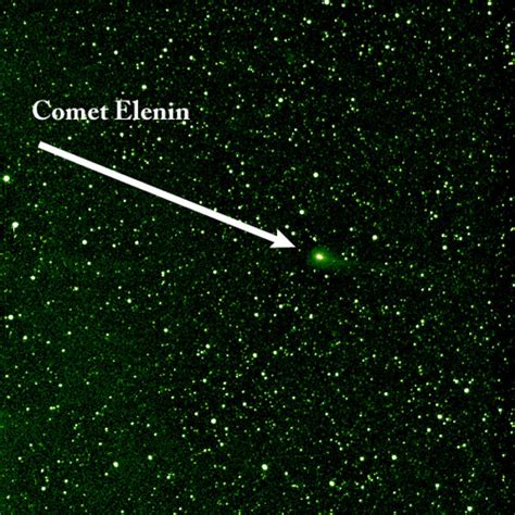 Stereo Saw Comet Elenin Last Week