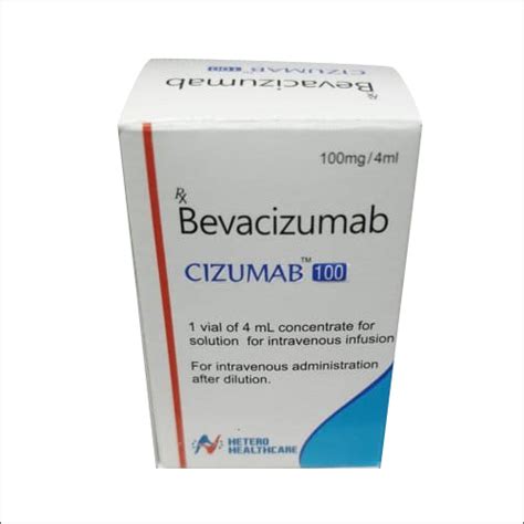 100mg Bevacizumab Concentrate For Solution For Intravenous Infusion At
