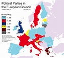 Political Parties in the European Council as of 26 Jan 2015 [1359x1244 ...