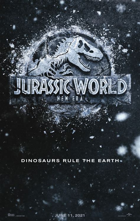 Artstation Jurassic World 3 Jurassic World New Era Movie Poster And Logo Concept