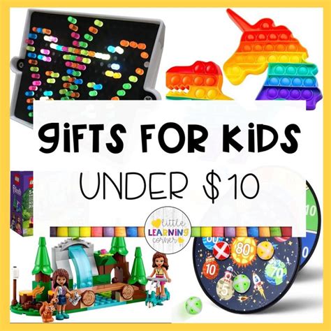 115 Awesome Ts For Kids Under 10 Little Learning Corner