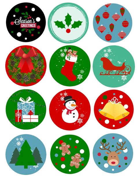 Free Printable Stickers For Christmas Planning Teachers And More