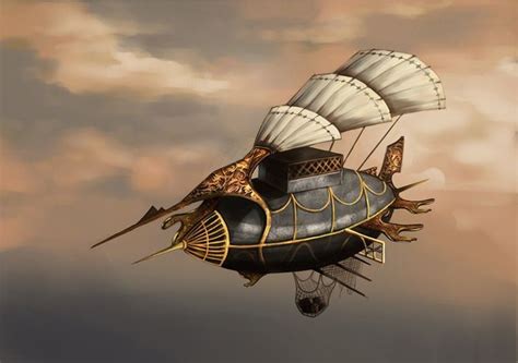 Edwardian Airship Images Victorian Airship With Images