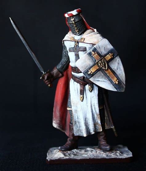 Pin On Knights Templar Figurines