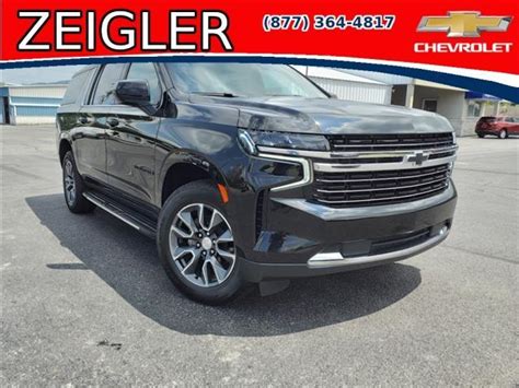 Used 2021 Chevrolet Suburban 4wd Lt In Black For Sale In Claysburg