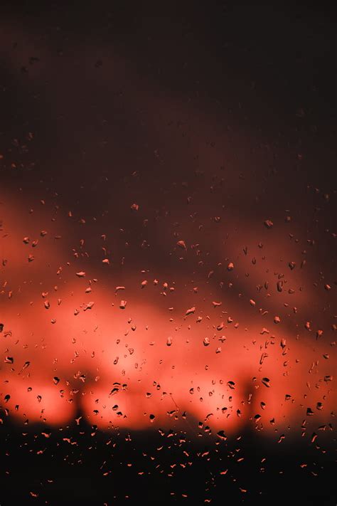 Drops Glass Macro Rain Wet Hd Phone Wallpaper Peakpx