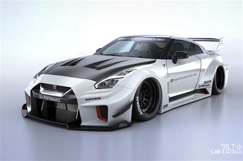 Liberty Walk Updates The Nissan Gt R With Silhouette Works Bodykit