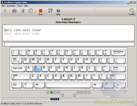All of them are selected by keyword and the. Typing Tutor Software: KeyBlaze Typing Tutor