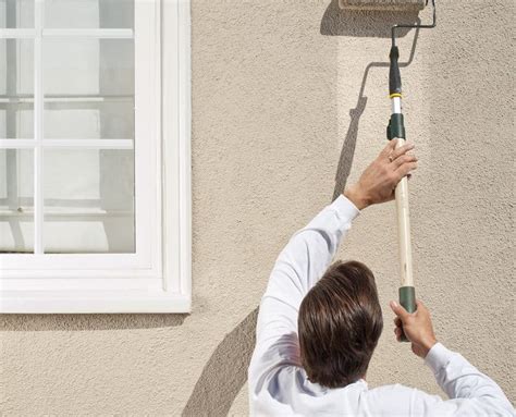 How To Paint Stucco With A Roller Find The Home Pros