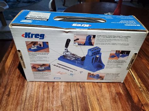 Kreg K4 Pocket Hole Jig System Blue New In Unopened Box 647096800475