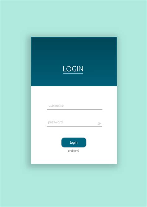 Simple Login Form Uplabs