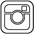 Download High Quality instagram logo white outline Transparent PNG ...