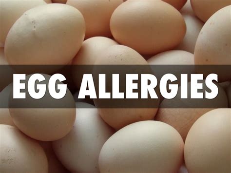 Egg Allergies By Sarah Jones