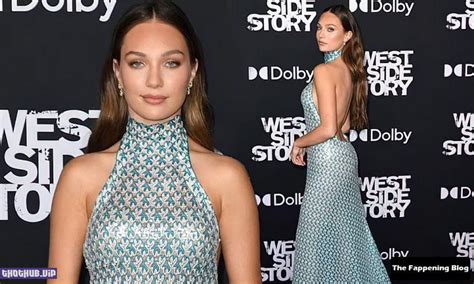 Sexy Maddie Ziegler Dazzles In A Beautiful Gown At The West Side Story