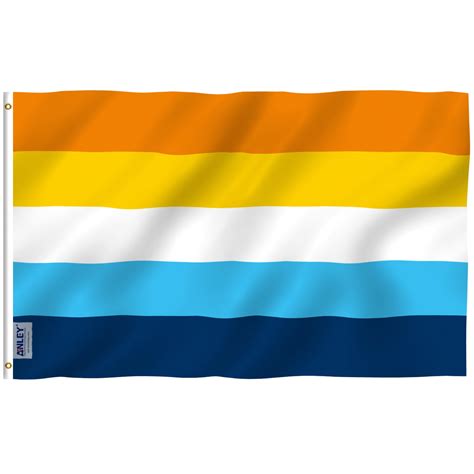 Anley 3x5 Foot Aroace Pride Flag Aromantic Asexual Lgbt Flags Polyester