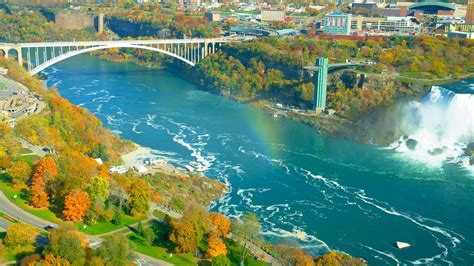 Rainbow Bridge Niagara Falls New York Attraction Au