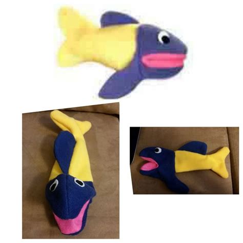 Wanda Fish Bath Puppet By Legends And Lore Pet Toys Toy Chest Puppets