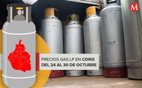 Precio Del Gas Lp En Cdmx Del 24 Al 30 De Octubre Grupo Milenio