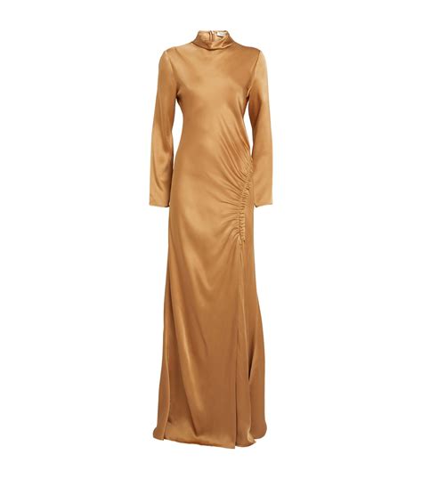 Lapointe Satin Maxi Dress Harrods Au