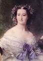 1855 Empress Eugénie from Eugenie and ladies by Franz Xaver ...