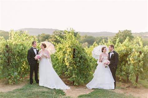 An Elegant Double Wedding At Chandler Hill Vineyards In Defiance Missouri
