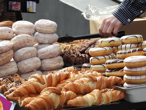 Free Images Street Meal Food Breakfast Croissant Baking Dessert