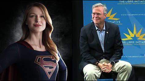 Supergirl Reacts To Jeb Bush Calling Her ‘pretty Hot