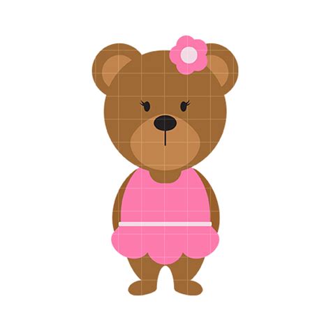 Momma Bear And Baby Bear Cartoon Clip Art Library