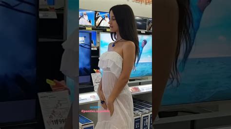 Flashing White Thong Panties In Public Hundreds Of Videos On Instagram At Public