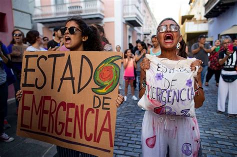 Puerto Rico Declares State Of Emergency Over Gender Violence Crisis Good Morning America