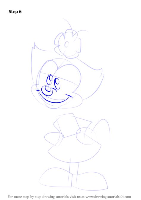 Learn How To Draw Dot From Animaniacs Animaniacs Step By