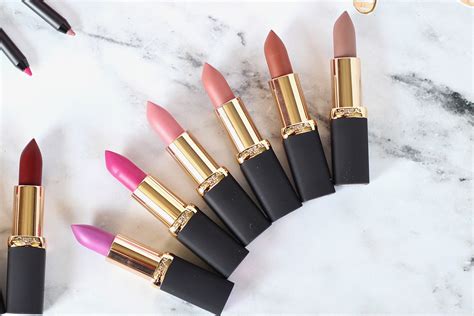 Loreal Colour Riche Matte Lipsticks And Liners Review And Swatches