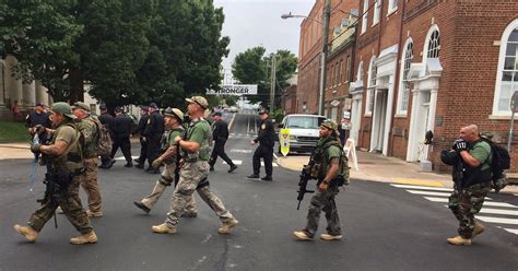 Armed militias increasingly joining protests