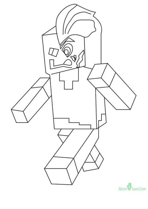 Pin By ScribbleFun On Minecraft Coloring Pages Minecraft Coloring