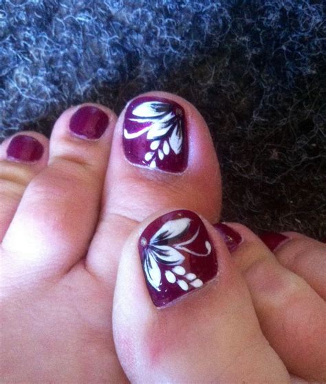 Flower nail art stamping plates nail art stencil template manicure polish tool. My summer holiday toe nail art | Nail Art | Pinterest ...