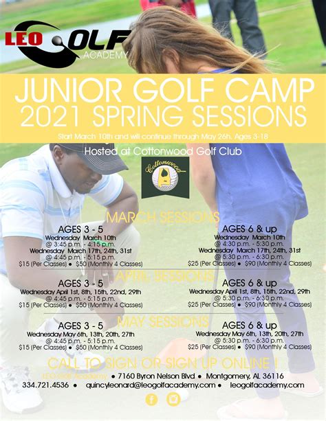 Join The 2021 Spring Clinics