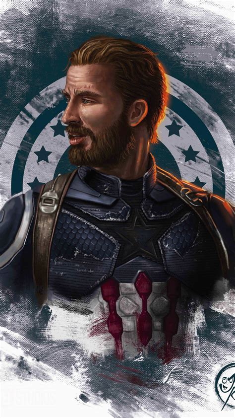 X X Captain America Artwork Hd Artist Artstation Superheroes For Iphone