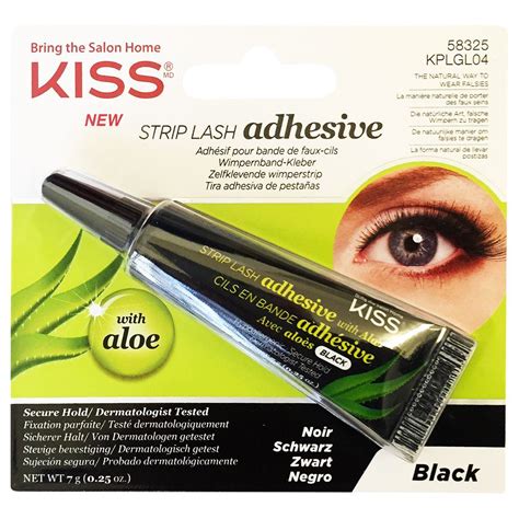 Kiss Strip Lash Adhesive Black G Strip Lashes Lash Adhesive Lash Glue