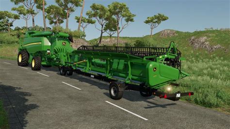 John Deere T Series And X Headers Fs Mod Mod For Farming