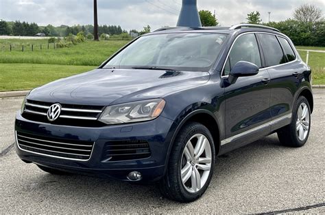 No Reserve 35k Mile 2012 Volkswagen Touareg Executive TDI For Sale On