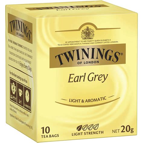 Twinings Earl Grey Tea Bags 10 Pack Woolworths