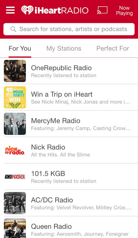 Iheartradio Iphone Radio App Review