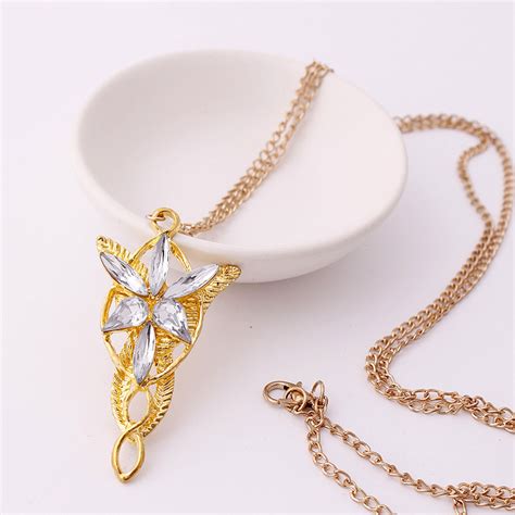 Wholesale Lord Of The Rings Necklace The Hobbit Arwen Evenstar Elven