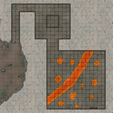 Through The Fires Map 29x29 From DDAL05 01 Treasure Of The Broken