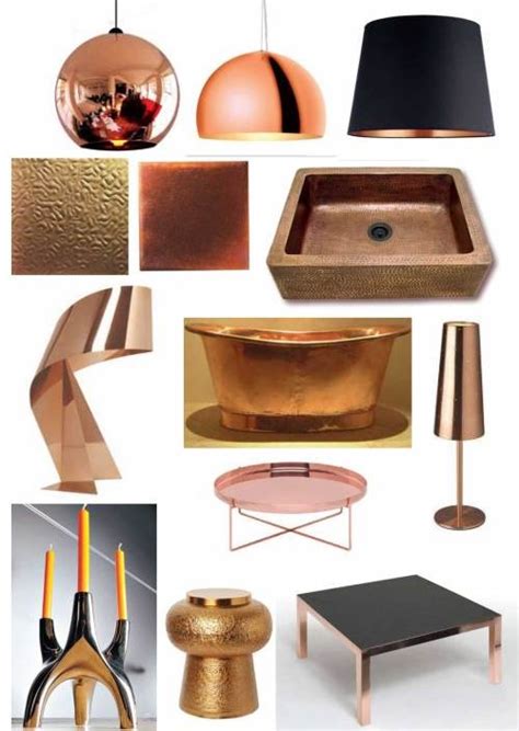 Interiors Trend Copper Colorful Interiors Interior Trend 2015 Interior