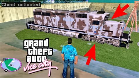 How To Get Secret Us Army Train In Gta Vice City Hidden Place Gtavc