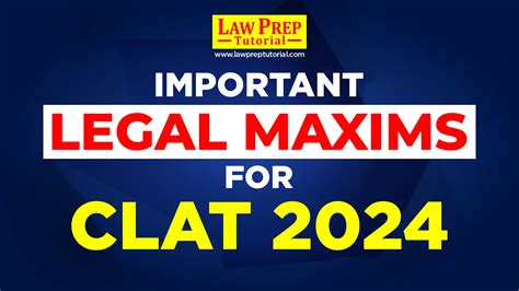 important legal maxims for clat 2024 important maxims