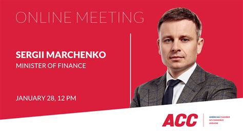 Online Meeting with Sergii Marchenko, Minister of Finance - The ...