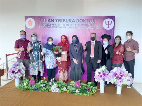 Dosen Psikologi Usm Rusmalia Dewi Raih Gelar Doktor Kampus Pedia