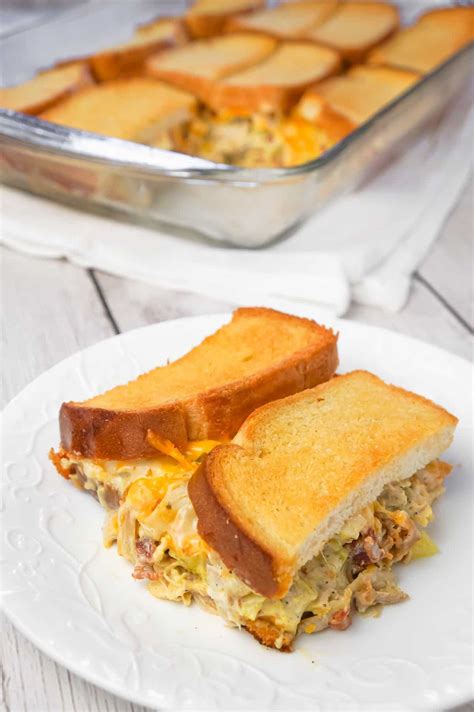 This grilled cheese with tomatoes and bacon recipe from delish.com is the best. Dill Pickle Chicken Grilled Cheese Casserole - This is Not ...